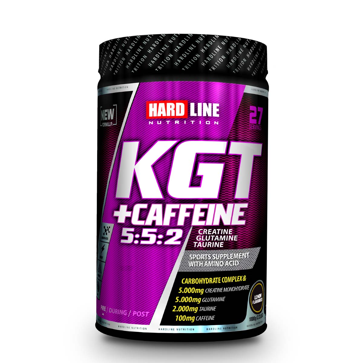 Hardline KGT+Caffeine 1000g
